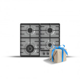 مسطح غاز 4 شعلة 60 سم استانلس جورينيا