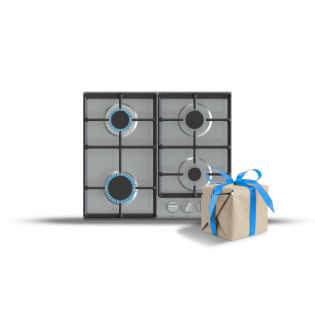 مسطح غاز 4 شعلة 60 سم استانلس جورينيا