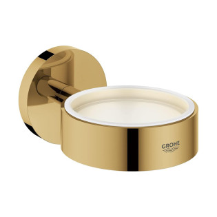 حامل صابون جروهي ايسينشيال ذهبي لامع 