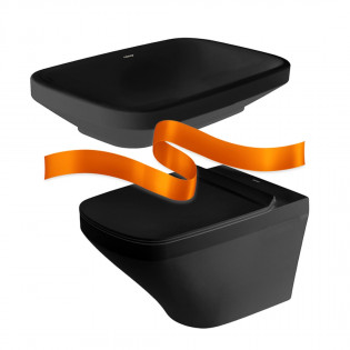 DuraStyle Black Bathroom Set from Duravit