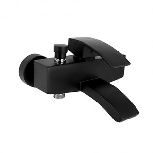 Bathtub Mixer Tara Black Sarrdesign