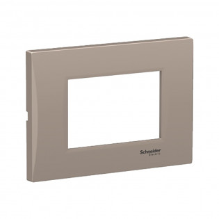 وش 3 فتحة شنايدر إلكتريك ايزي ستايل بني فاتح 