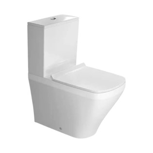 مرحاض كامل بيضاوي ديورافيت ديوراستايل كومفرت أبيض