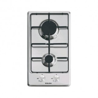 مسطح غاز بلت ان  جليم جاز دومينو 30 سم 2 شعلة ستنانلس ستيل