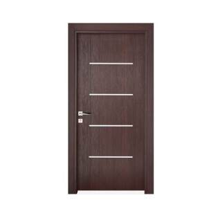 باب غرفة داخلي بارى وود 80 سم بنى غامق ايليت 