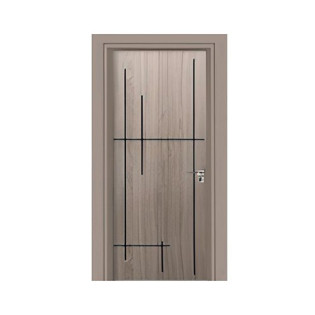 باب غرفة داخلي بارى وود 80 سم رمادى فاتح ميلامين