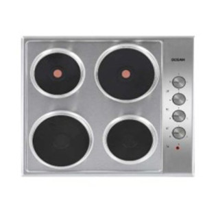 Ocean Electric Hob 60 Cm Stainless Steel 
