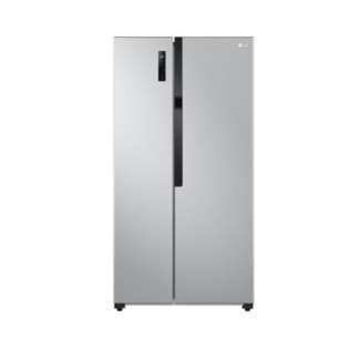 ثلاجه ال جي 2 باب 519 لتر فضي