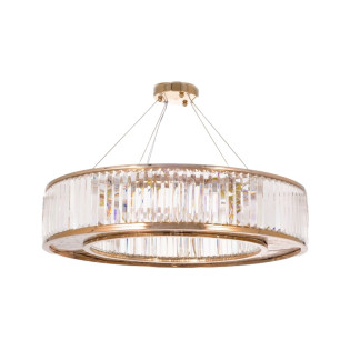 نجفة قنديل 8 لمبة سولتير جولد