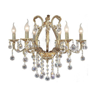 نجفة قنديل 8 لمبة سولتير جولد