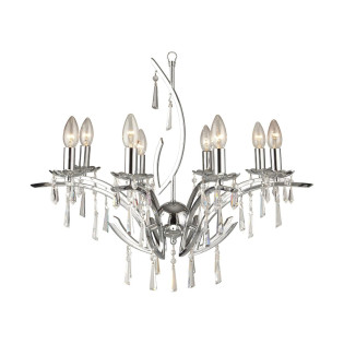 نجفة قنديل 8 لمبة كروم 