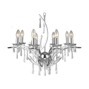 نجف قنديل 8 لمبة كروم