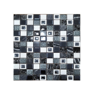 شيت موزايك حائط بيرويا رمادى 30  × 30 سم