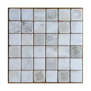  موزايك حائط هيكسا رمادى 30  × 30 سم 