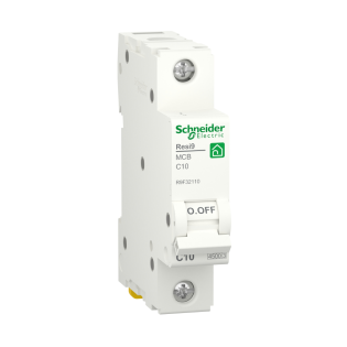 Schneider Electric Resi9 MCB Circuit Breakers 1 Pole 10 Amp