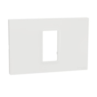 وش كهرباء شنايدر اليكتريك ميلوز 1 فتحة أبيض