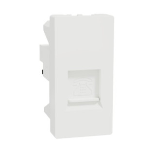 بريزة تليفون شنايدر اليكتريك ميلوز ابيض