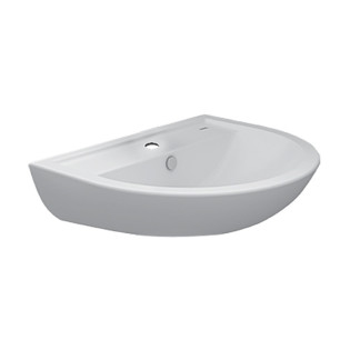  حوض سانيبيور روزيتا 45×36.5 سم أبيض 