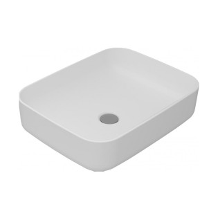 Sanipure Hermes Washbasin Over Counter 40×51 Cm White