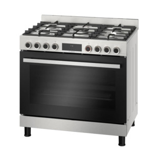 Bosch Serie 8 Freestanding Gas Cooker with 5 Gas Burner Stainless Steel 