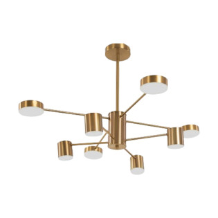 نجفة ميراج ذهبى 8 لمبة 90 × 75 سم