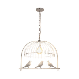 نجفة ميراج أبيض 35 × 65 سم