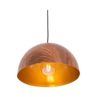 معلقة ميراج 1 لمبة ذهبى 30 × 60 سم