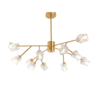 نجف ميراج 12 لمبة ذهبى 66 × 60 سم