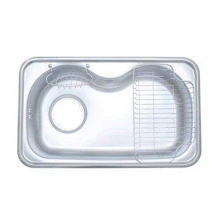 حوض مطبخ هانز 85× 51 سم استانلس ستيل