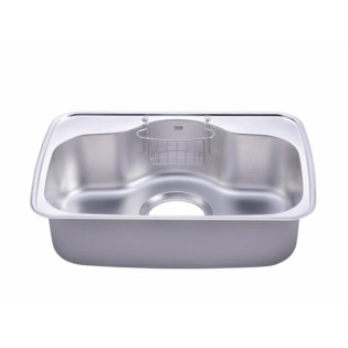 حوض مطبخ هانز 74× 51 سم استانلس ستيل