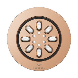 جيت دائري جروهي رين شاور اكوا روز جولد لامع