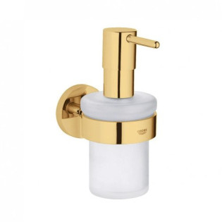 موزع صابون جروهي  ايسنشيال  ذهبي لامع