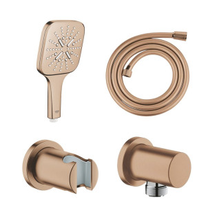 مجموعة شاور 4 قطع جروهي روز جولد