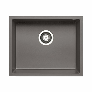 حوض مطبخ بيراميس تيتراجون 40×50 سم رمادى