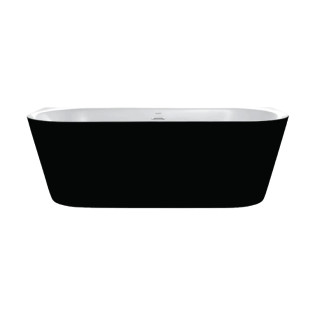 بانيو سيمليس ديوراڤيت أنجلو 170×75 سم أسود