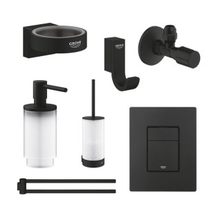 مجموعة اكسسورات جروهي اسود، لوحة طرد جروهي اسكات كوزموبوليتان فانتوم أسود مطفى