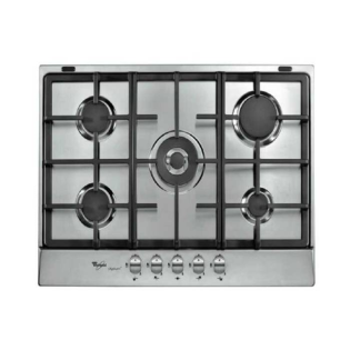 Whirlpool Built-In Gas Hob 5 Burners 75 Cm Stainless Steel