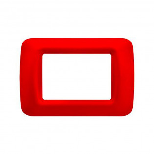 وش كهرباء مودرن سيستم 3 فتحة أحمر جويس