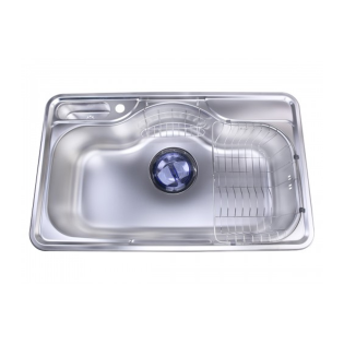 Purity Kitchen Sink 85×51 cm Stainless