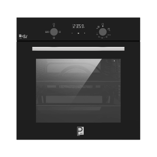 فرن غاز بلت ان بيورتي 60 سم أسود 65 لتر