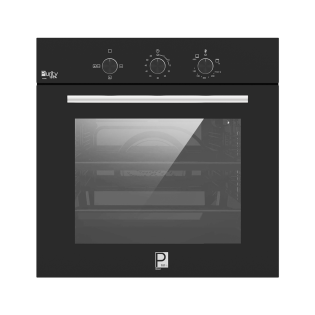 فرن غاز بلت ان بيورتي 60 سم أسود 65 لتر