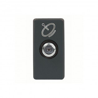 Video SAT Socket System Black Gewiss