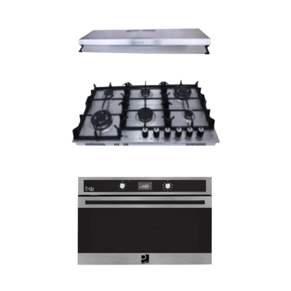 Gas Stove Built In Oven And Grill Gas Purity Built-In Hood Gas Oven With Grill 98 Liters Gas Hob