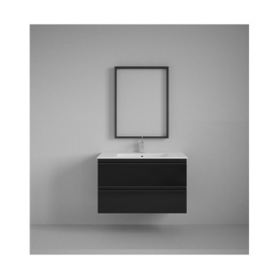 وحدة موبيليا بيرويا اسود مع حوض 54×80×46 سم