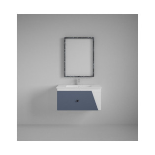 وحدة موبيليا بيرويا أزرق مع حوض 45×80×46 سم