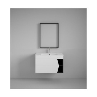 وحدة موبيليا بيرويا ابيض مع حوض 45×80×46 سم