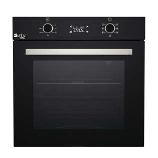 فرن غاز بلت ان بالشواية كهربائية بيورتي 60 سم ستانلس ستيل 65 لتر