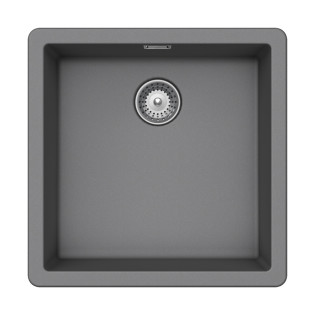 حوض مطبخ كوارتز شوك بروكلين 45.6 × 45.6 سم كروما