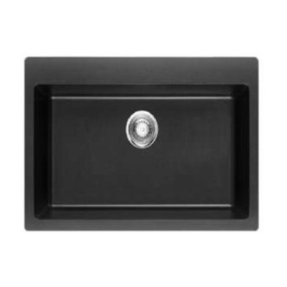 حوض مطبخ جرانيت انفينتى 79 × 50 سم أسود