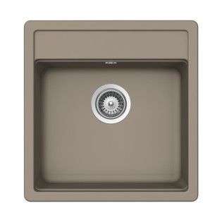 حوض مطبخ كوارتز شوك مونو 49 × 51 سم تويليت